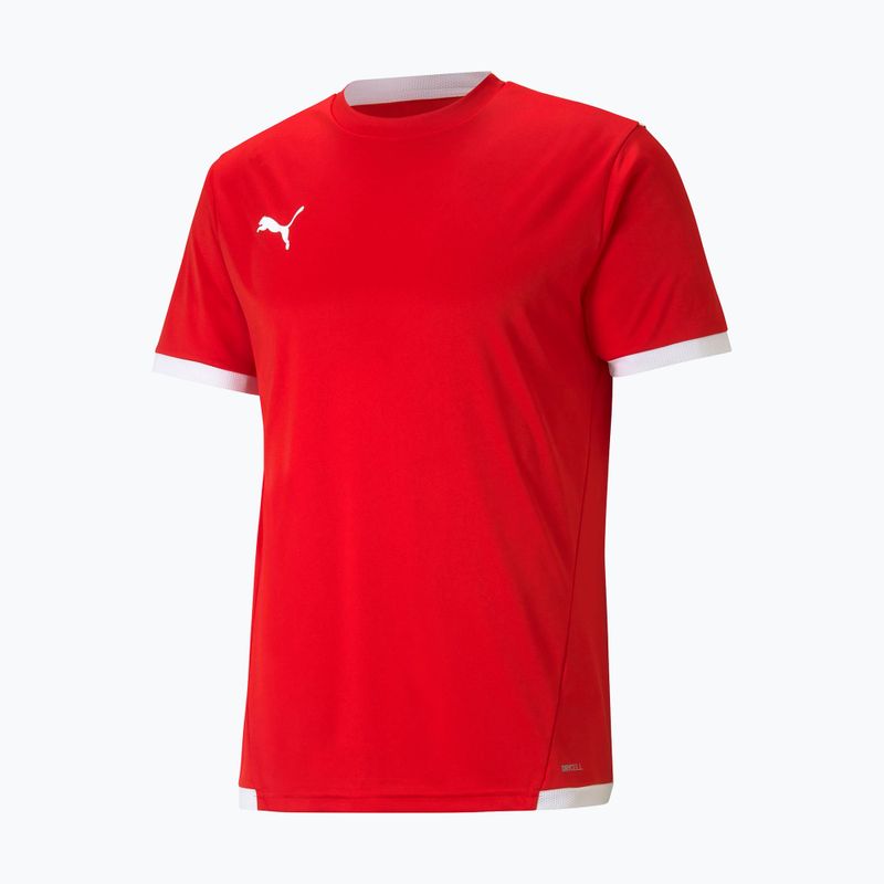 Maglia da calcio da uomo PUMA Teamliga Maglia puma rosso/puma bianco 6