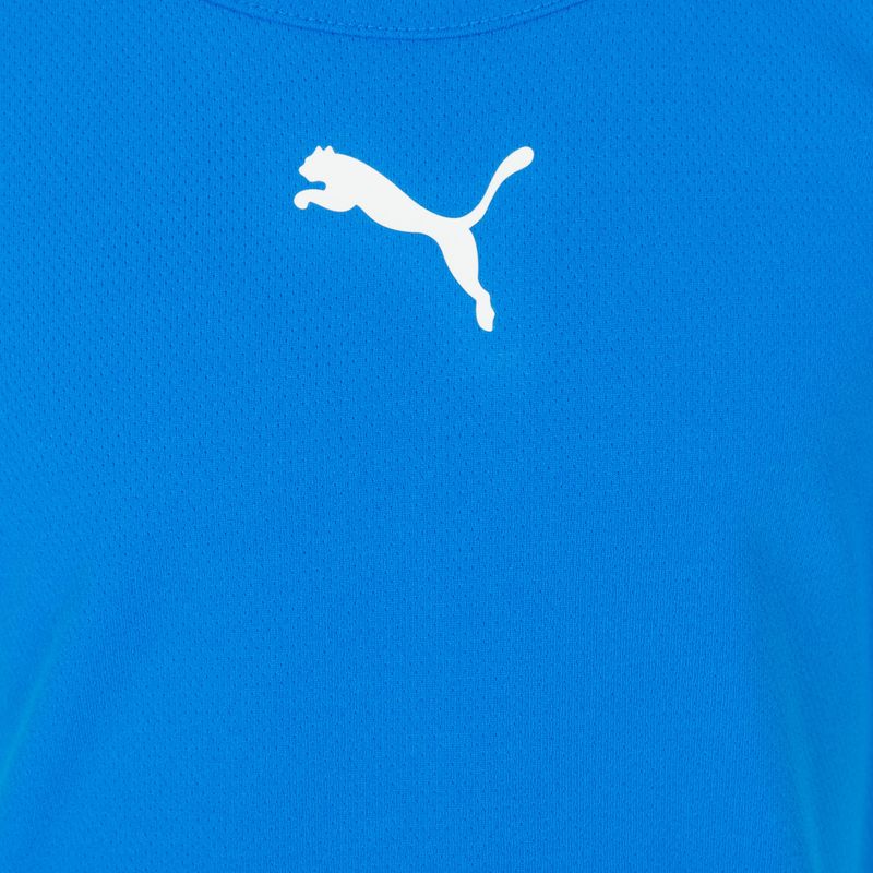 Maglia da calcio da bambino PUMA Teamrise blu elettrico/puma nero/puma bianco 3