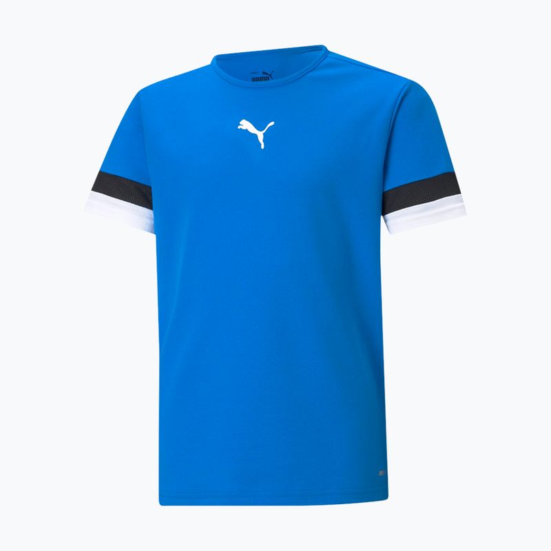 Maglia da calcio da bambino PUMA Teamrise blu elettrico/puma nero/puma bianco 4