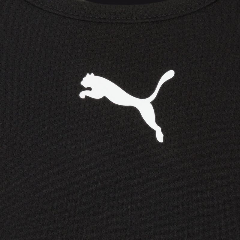 PUMA Teamrise maglia da calcio per bambini puma nero/perla fumé/puma bianco 3
