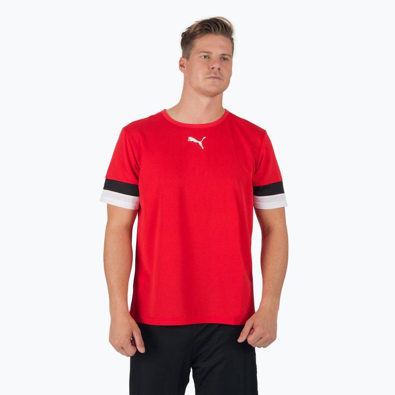 Maglia da calcio PUMA Teamrise uomo puma rosso/puma nero/puma bianco