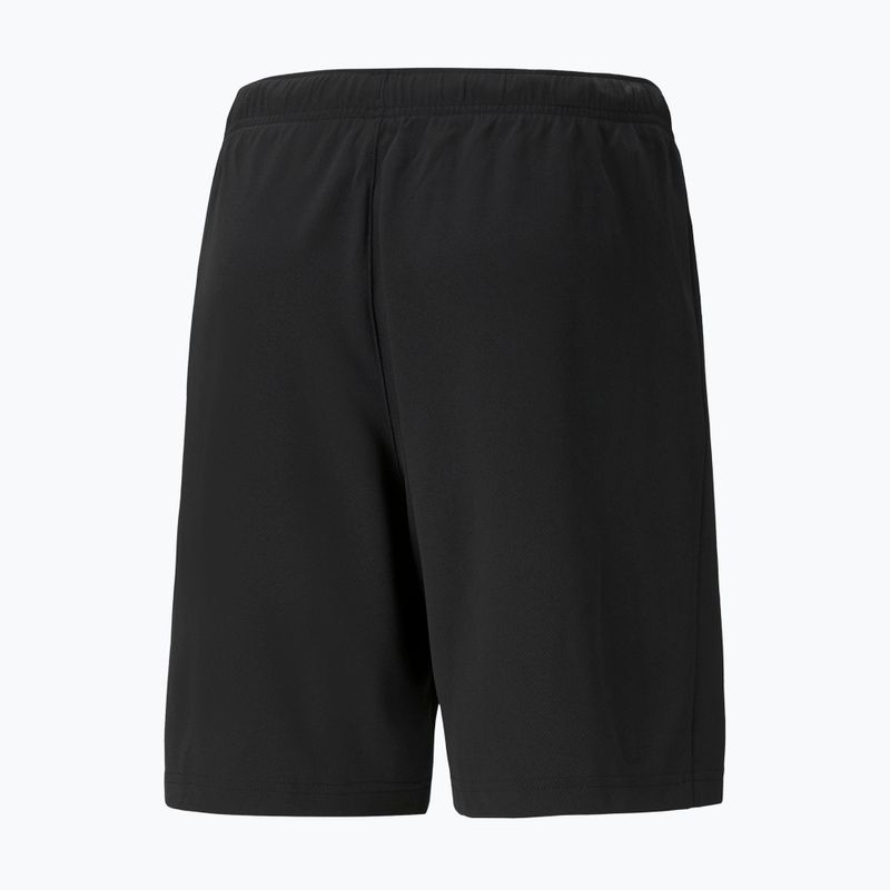Pantaloncini da calcio PUMA Teamrise da uomo puma nero/puma bianco 7