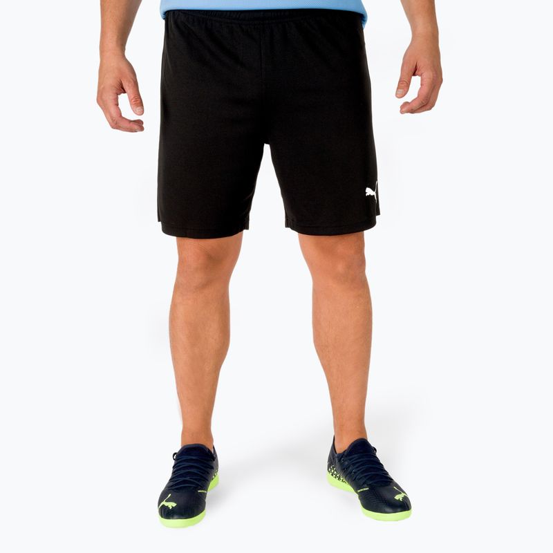 Pantaloncini da calcio PUMA Teamrise da uomo puma nero/puma bianco