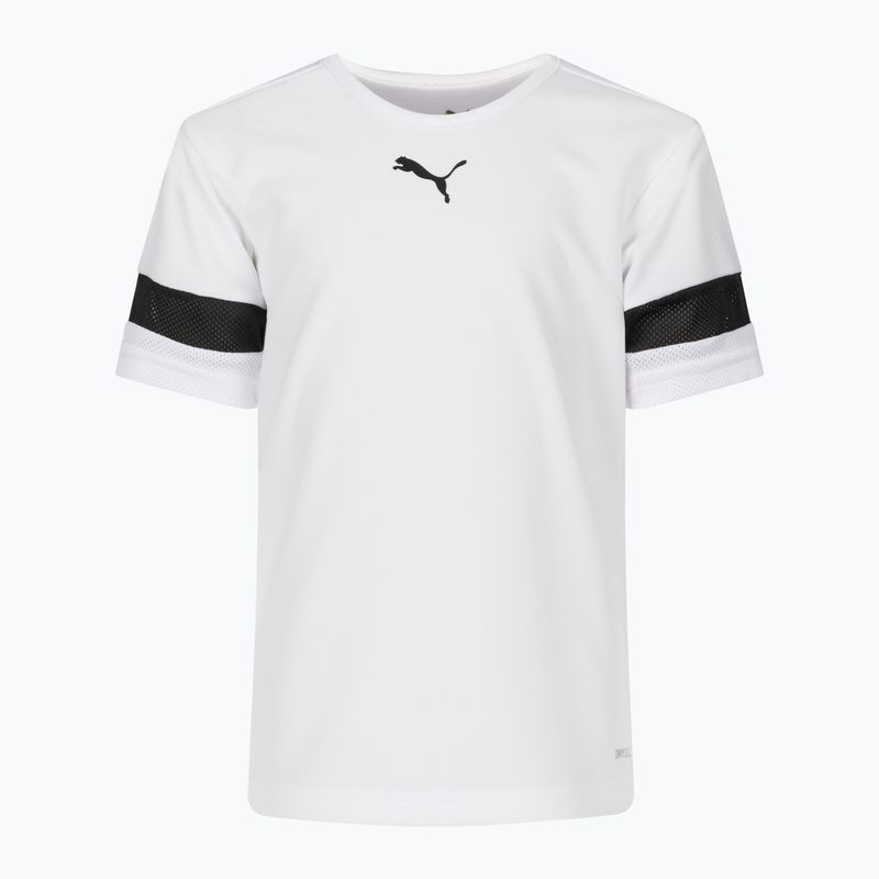 Maglia da calcio PUMA Teamrise da bambino puma bianco/puma nero/puma bianco