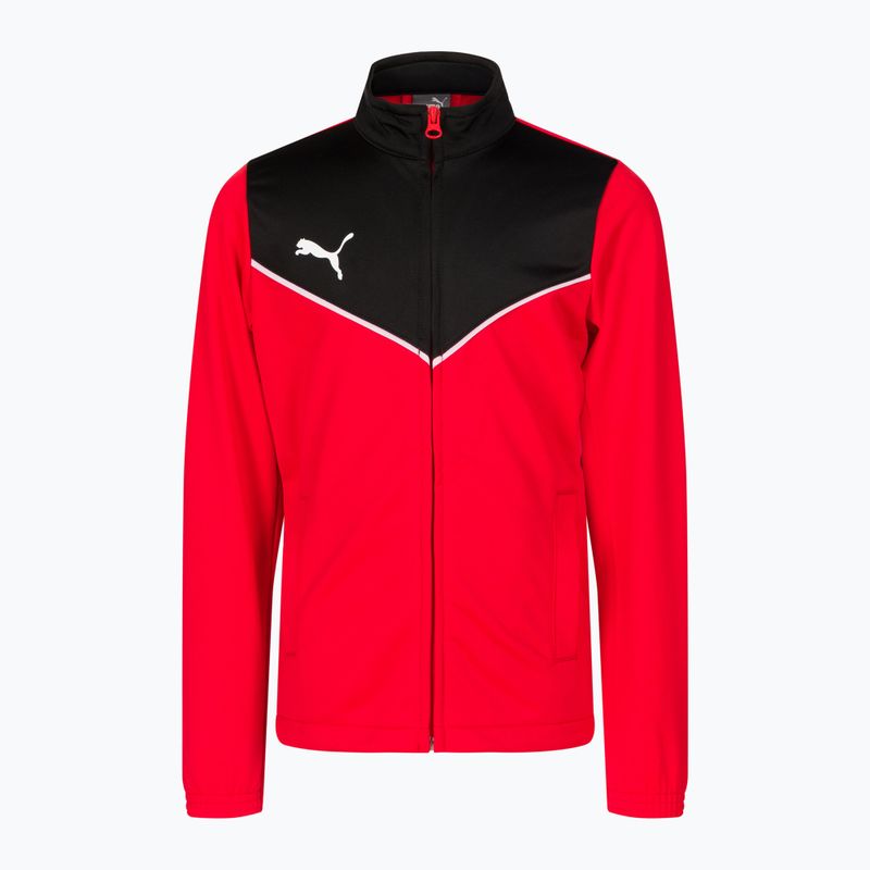 PUMA Individualrise Tracksuit rosso/puma nero tuta da ginnastica per bambini 2