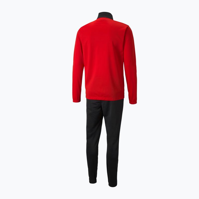 Tuta PUMA Individualrise uomo rosso/puma nero 7