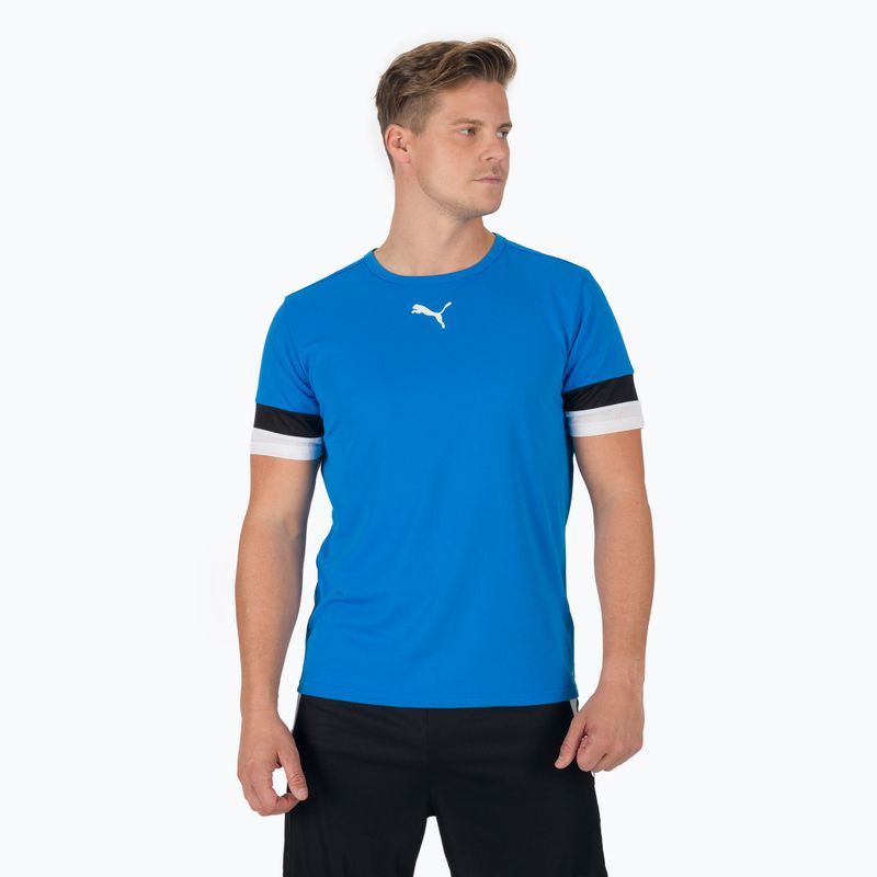 Maglia da calcio PUMA Teamrise uomo blu elettrico/puma nero/puma bianco