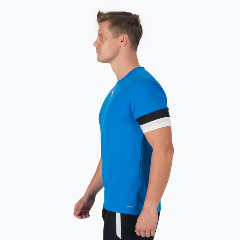 Maglia da calcio PUMA Teamrise uomo blu elettrico/puma nero/puma bianco 3