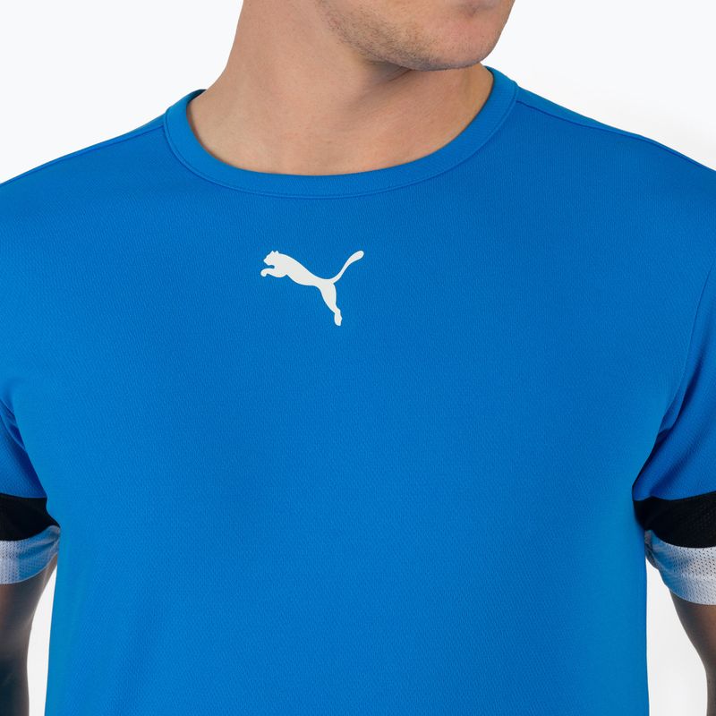 Maglia da calcio PUMA Teamrise uomo blu elettrico/puma nero/puma bianco 4