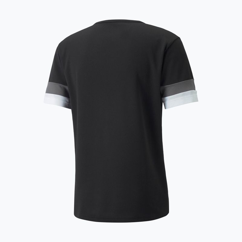 PUMA Teamrise maglia da calcio da uomo puma nero/perla fumé/puma bianco 7