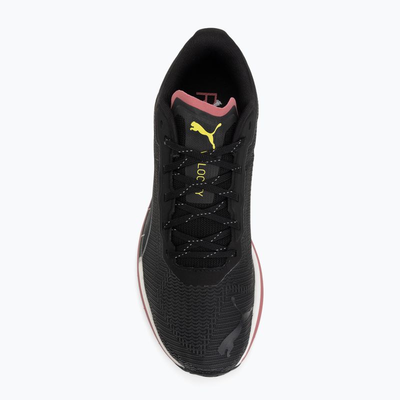 Scarpe da running da donna Puma Velocity Nitro WTR black/silver/yellow 5