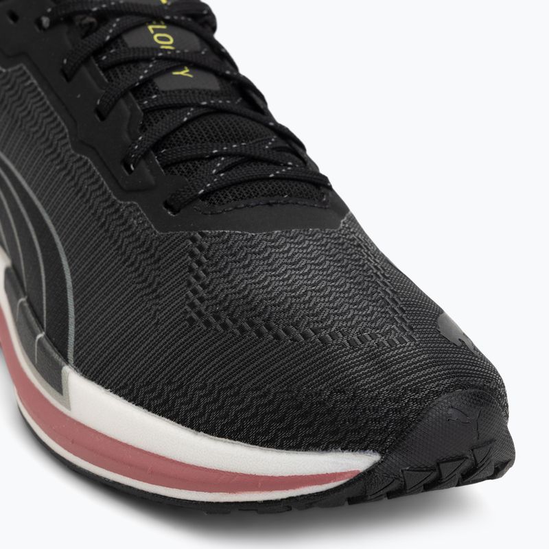 Scarpe da running da donna Puma Velocity Nitro WTR black/silver/yellow 7