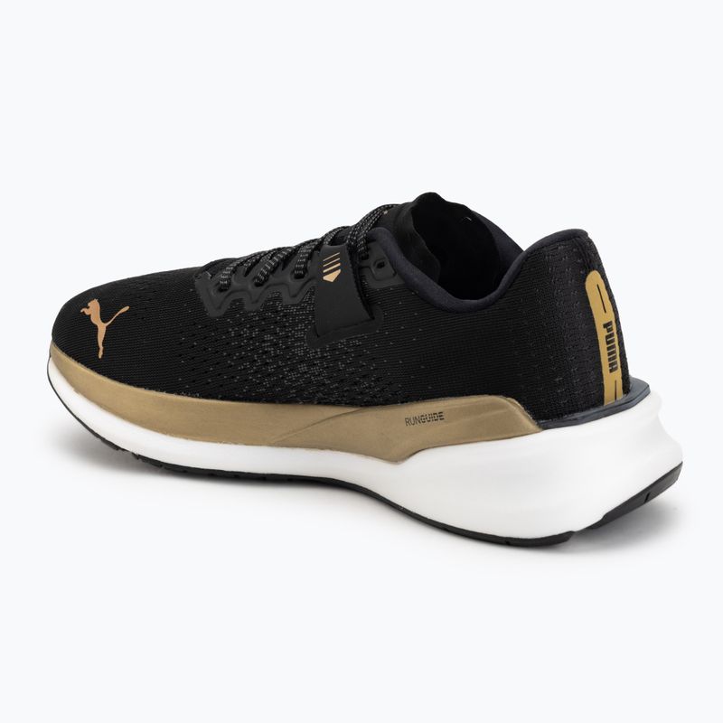 Scarpe da running da donna Puma Eternity Nitro black/gold/white 3