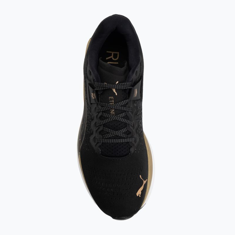 Scarpe da running da donna Puma Eternity Nitro black/gold/white 5