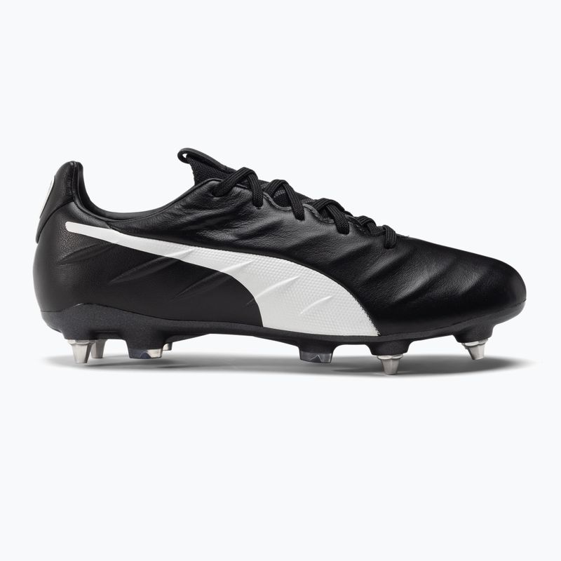PUMA King Platinum 21 MXSG scarpe da calcio uomo puma nero/puma bianco 2