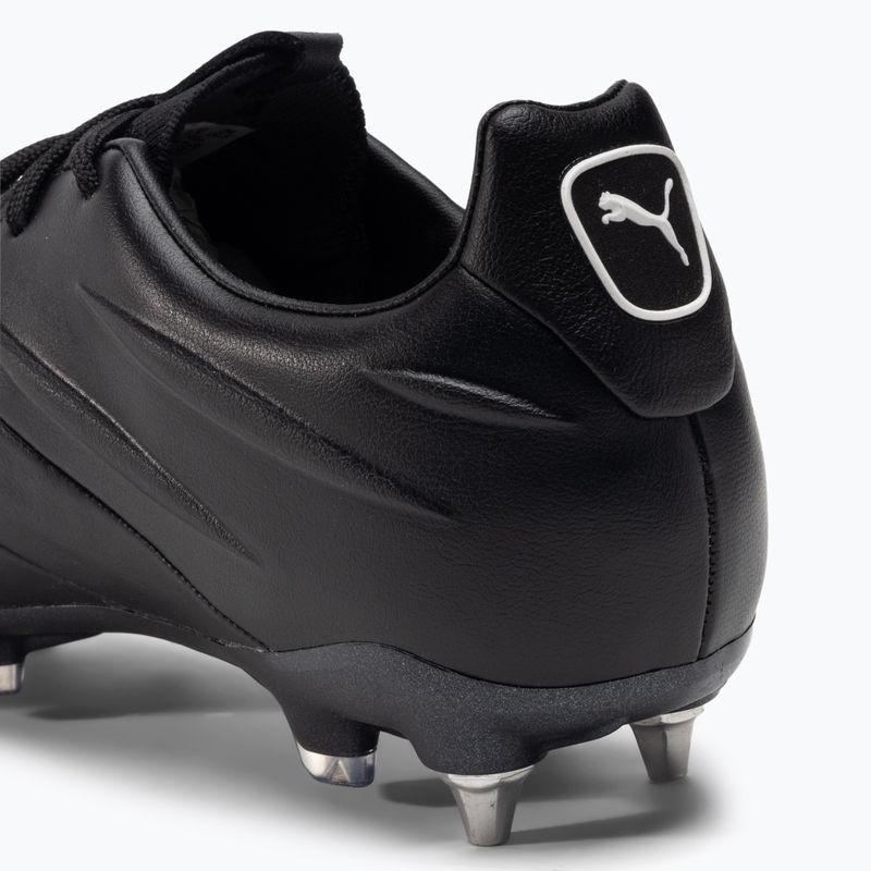 PUMA King Platinum 21 MXSG scarpe da calcio uomo puma nero/puma bianco 8
