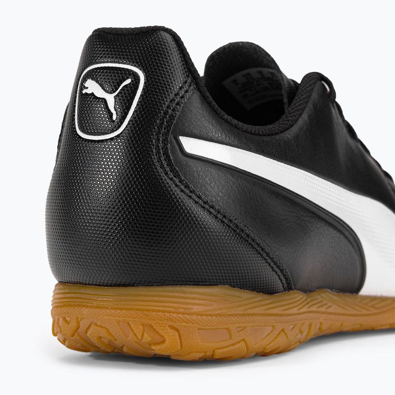 PUMA King Hero 21 IT scarpe da calcio uomo puma nero/puma bianco 8