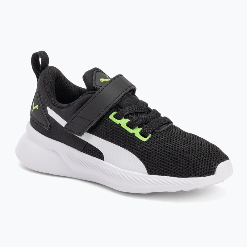 PUMA Flyer Runner V PS scarpe da bambino verde flash/puma bianco