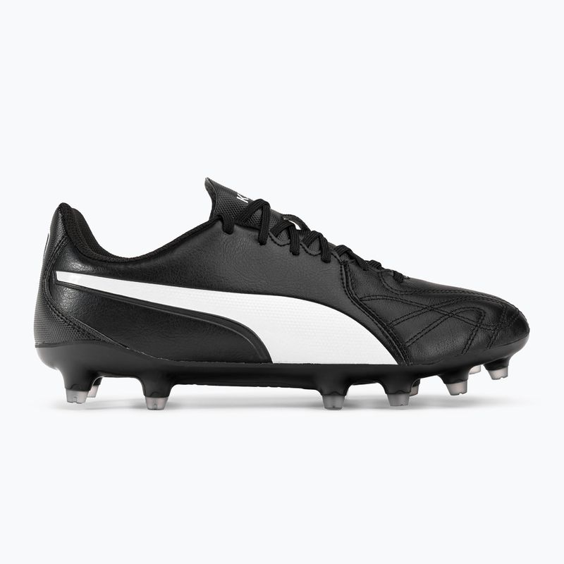 Scarpe da calcio da uomo PUMA King Hero 21 FG puma nero/puma bianco 2