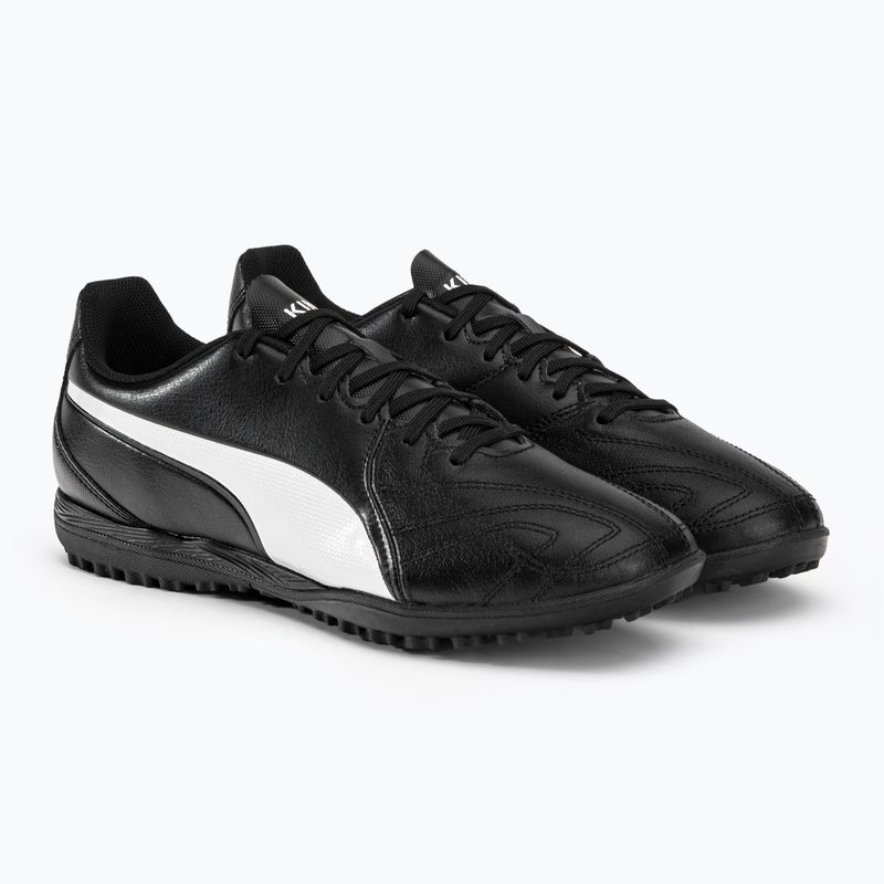 PUMA King Hero 21 TT scarpe da calcio uomo puma nero/puma bianco 4