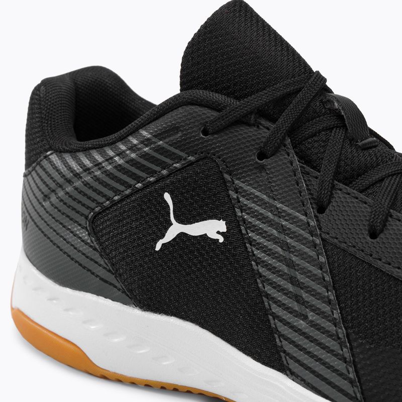 PUMA Varion scarpe da pallavolo per bambini puma nero/ultra grigio 9