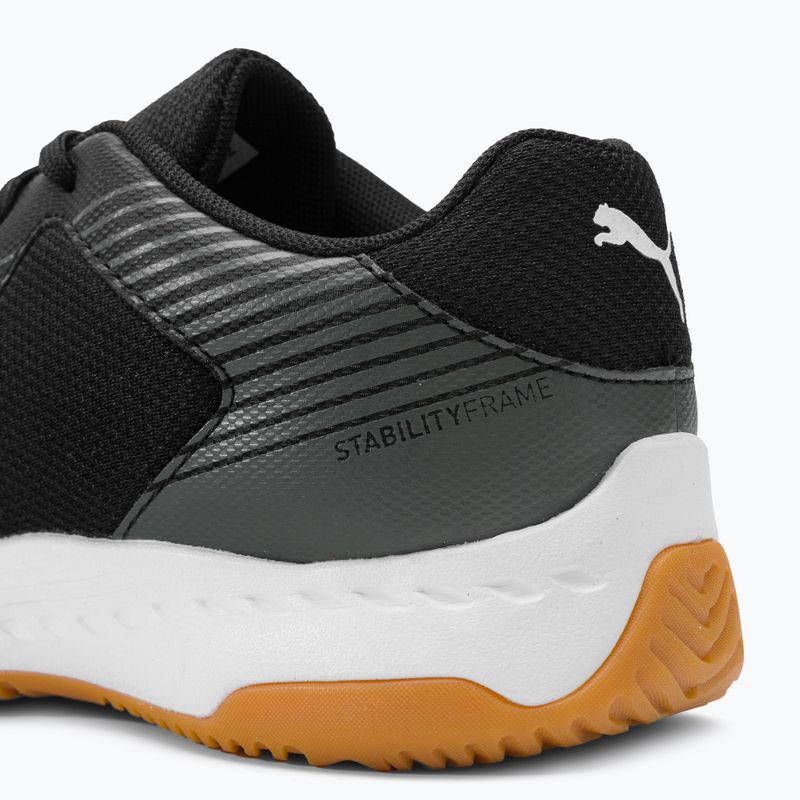 PUMA Varion scarpe da pallavolo per bambini puma nero/ultra grigio 10