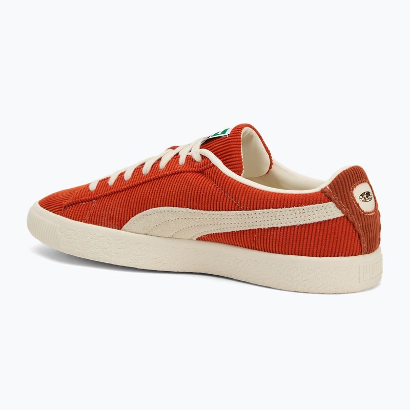 Scarpe PUMA X Butter Goods Basket Vintage tè rooibos/bianco smeraldo 3