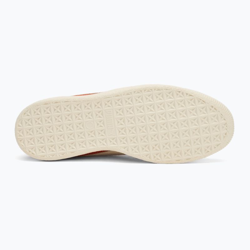 Scarpe PUMA X Butter Goods Basket Vintage tè rooibos/bianco smeraldo 4