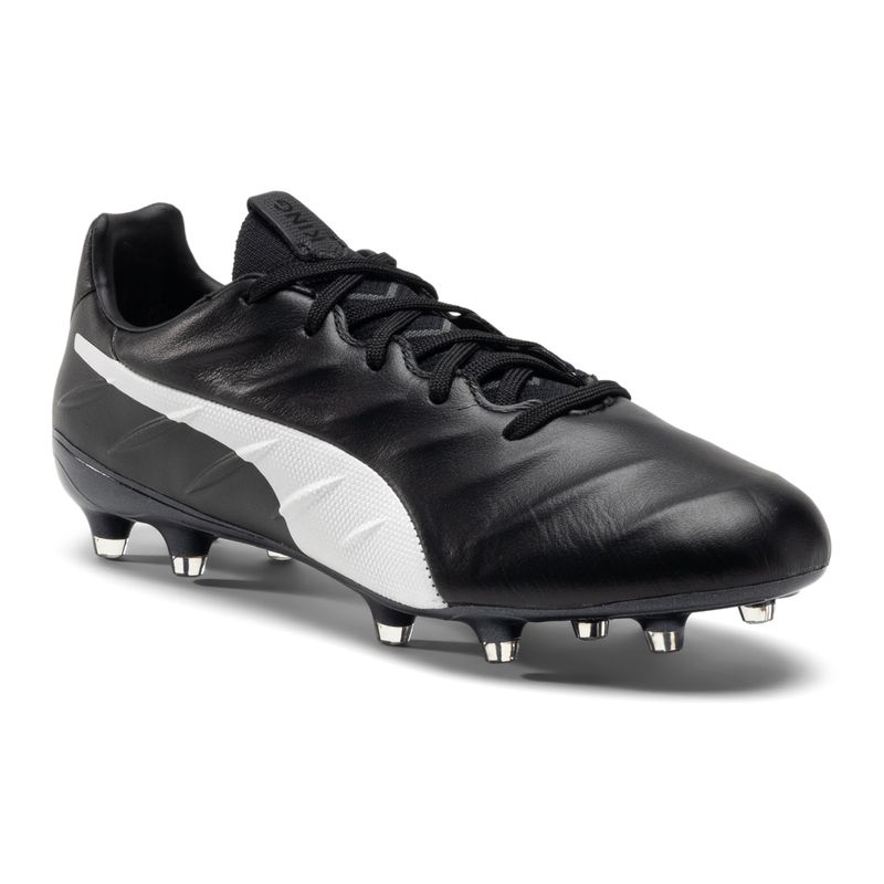 Scarpe da calcio da uomo PUMA King Platinum 21 FG/AG puma nero/puma bianco
