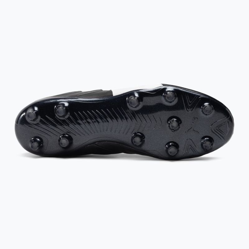 Scarpe da calcio da uomo PUMA King Platinum 21 FG/AG puma nero/puma bianco 5