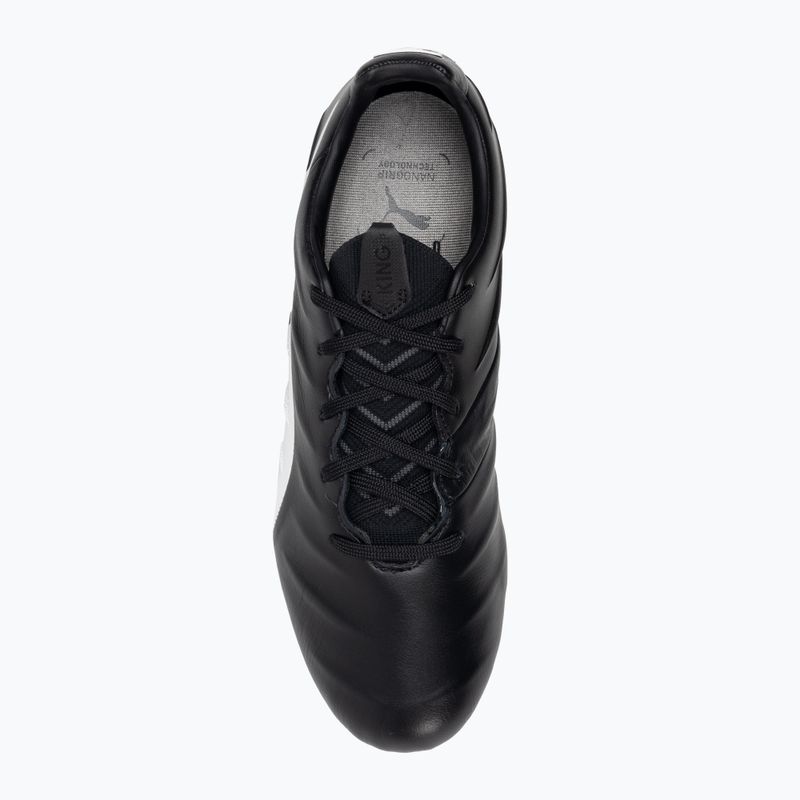 Scarpe da calcio da uomo PUMA King Platinum 21 FG/AG puma nero/puma bianco 6