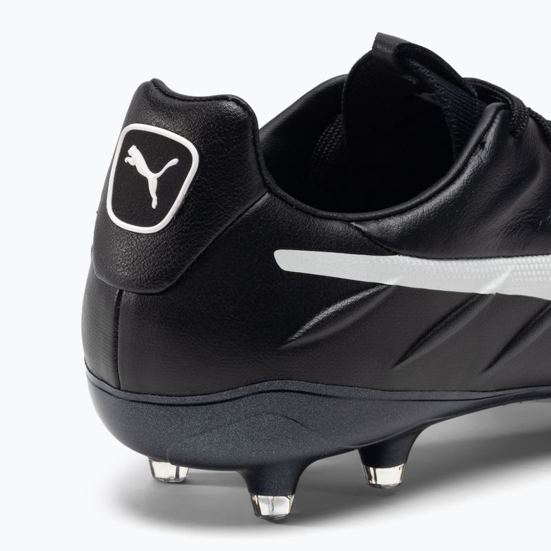 Scarpe da calcio da uomo PUMA King Platinum 21 FG/AG puma nero/puma bianco 8