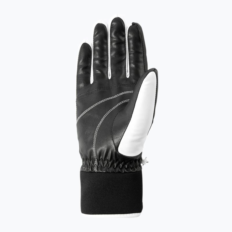 Guanti da sci da donna ZIENER Kitty Aquashield bianco 3