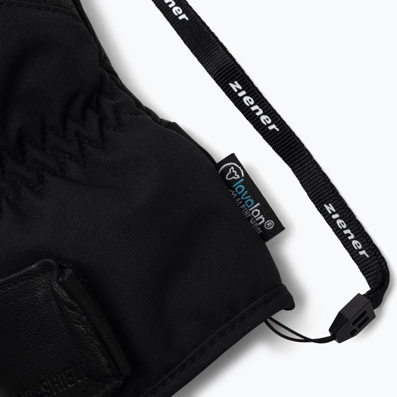 ZIENER Gettero As Aw Mitten guanti da snowboard da uomo nero 211002.12 5