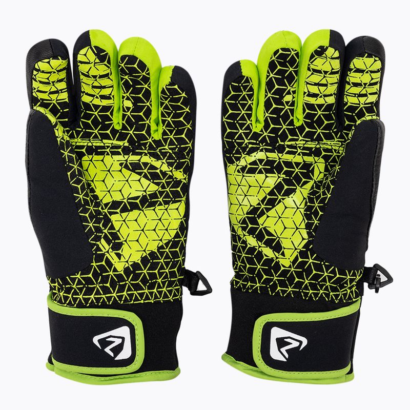 Guanto da sci Ziener Lonzalo AS per bambini nero 801922 2