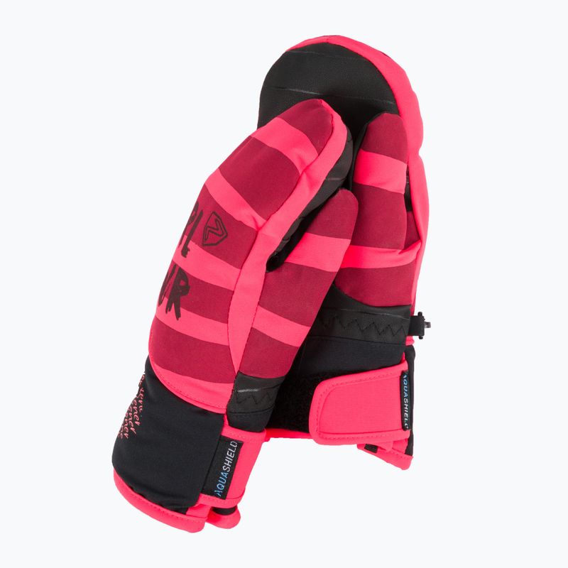 Guanti da snowboard per bambini ZIENER Liwani As Pr Mitten rosso 211902.308758