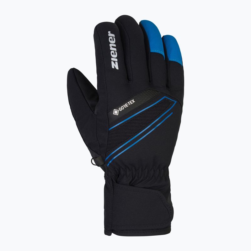 ZIENER Guanti da sci da uomo Gunar Gtx nero alpino/blu persiano 2