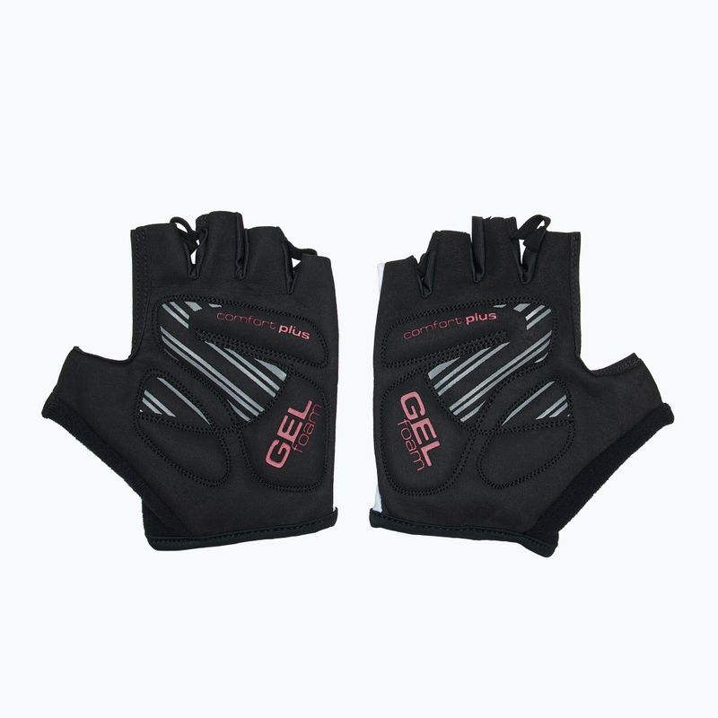 Guanti ciclismo donna ZIENER MTB Crizy Lady GELfoam rosso sangria 3