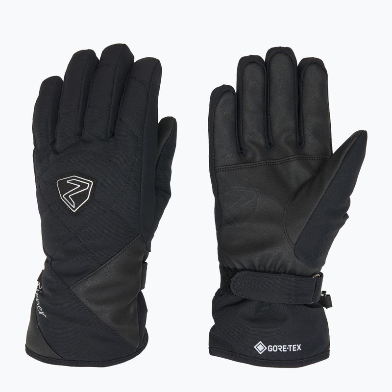 Guanti da sci da donna ZIENER Kamea GTX nero 801198