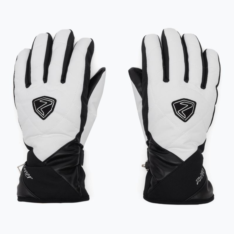 Guanti da sci da donna ZIENER Kamea GTX bianco 801198 3