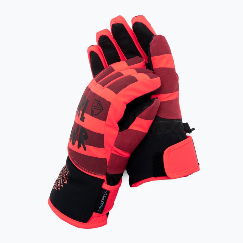 Guanto da sci per bambini ZIENER Liwa AS PR rosso 801997
