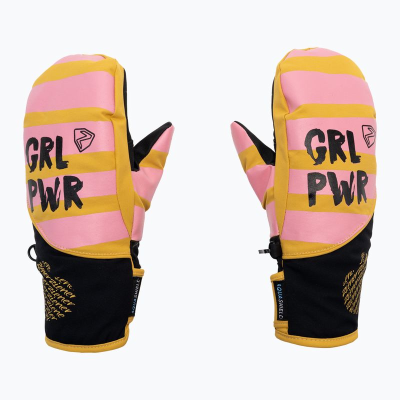 ZIENER Guanti da sci per bambini Liwani AS PR Mitten rosa 801998 2