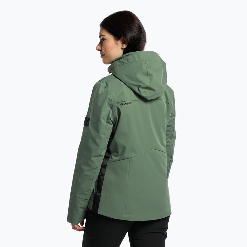Giacca da sci donna ZIENER Talsina verde 224105 3