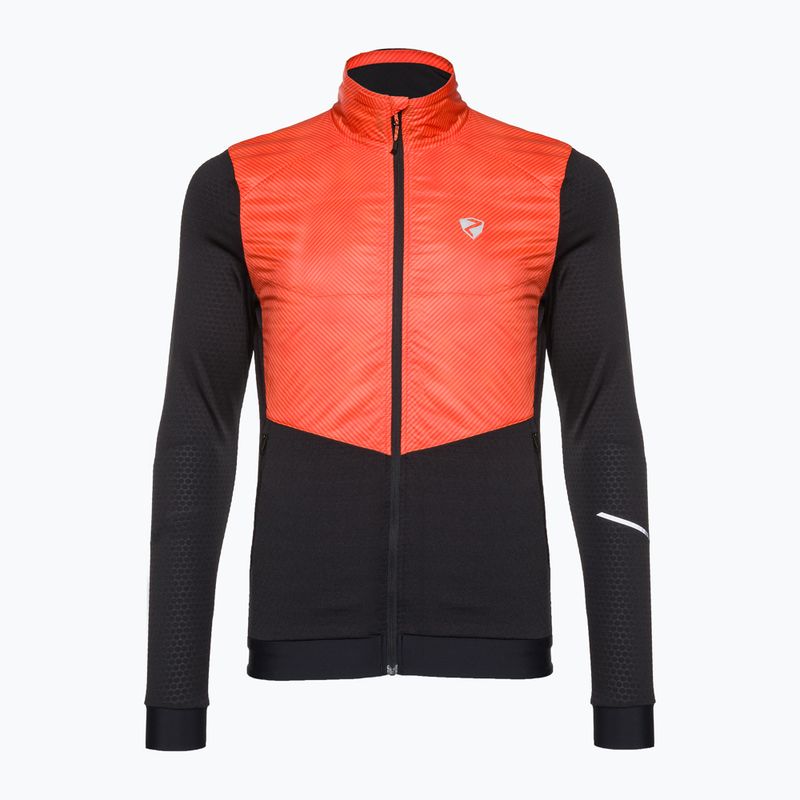 Giacca da sci ibrida da uomo ZIENER Nesko rosso 224272