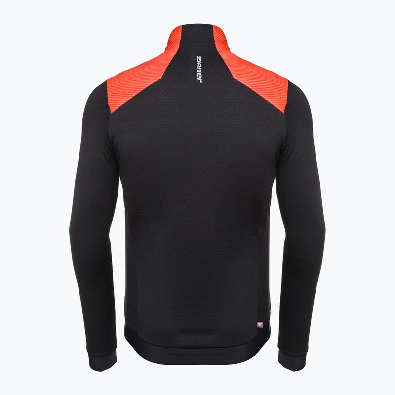 Giacca da sci ibrida da uomo ZIENER Nesko rosso 224272 2