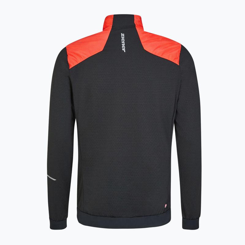 Giacca da sci ibrida da uomo ZIENER Nesko rosso 224272 6