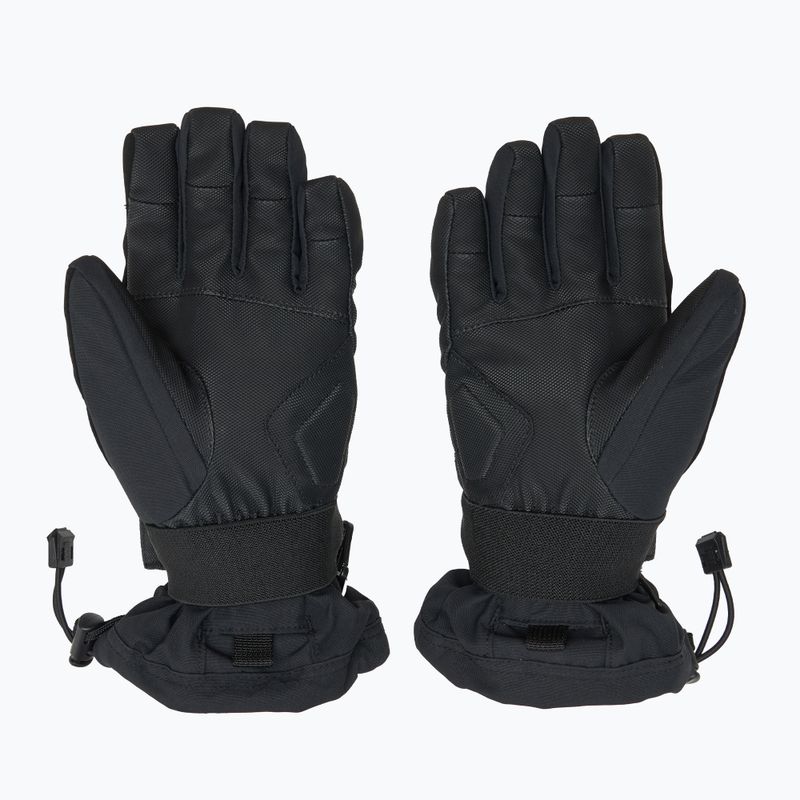 Guanti da snowboard per bambini ZIENER Manu Aquashield nero 2
