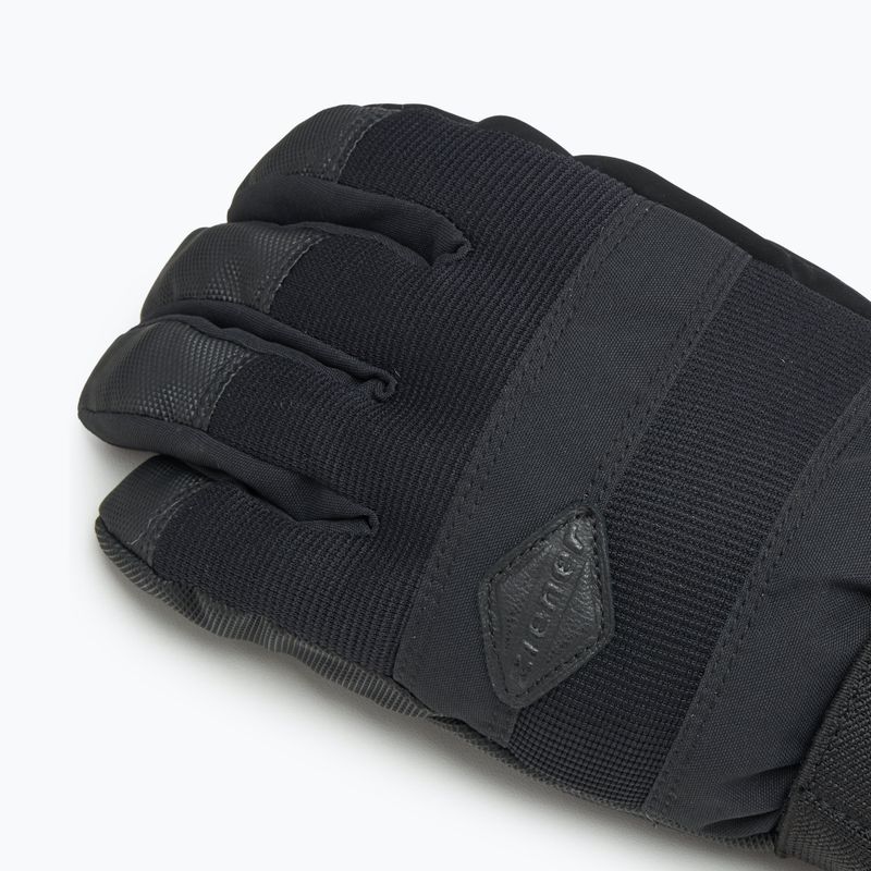 Guanti da snowboard per bambini ZIENER Manu Aquashield nero 4
