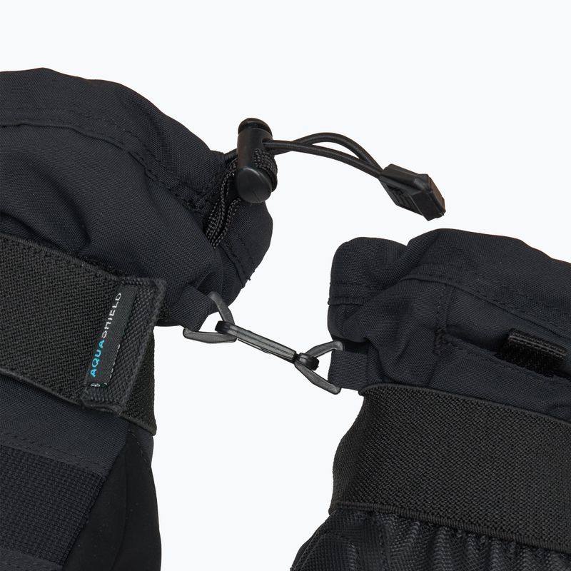 Guanti da snowboard per bambini ZIENER Manu Aquashield nero 5