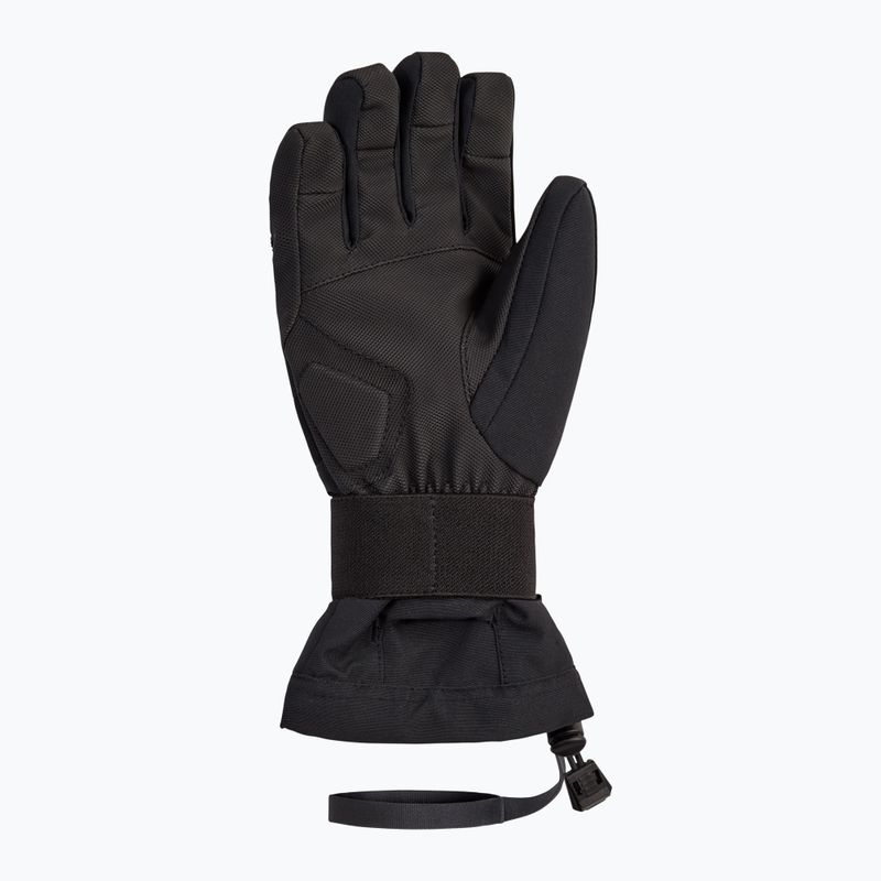 Guanti da snowboard per bambini ZIENER Manu Aquashield nero 9